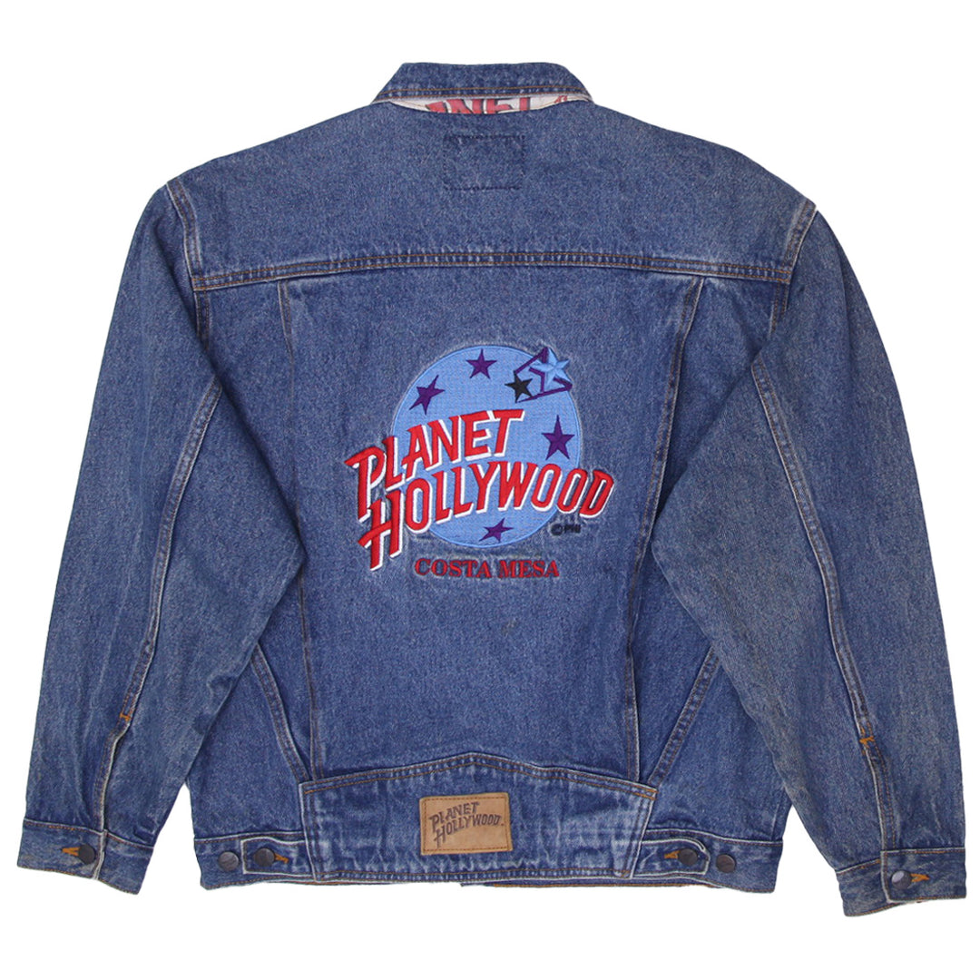 Vintage Planet Hollywood Costa Mesa Denim Jacket