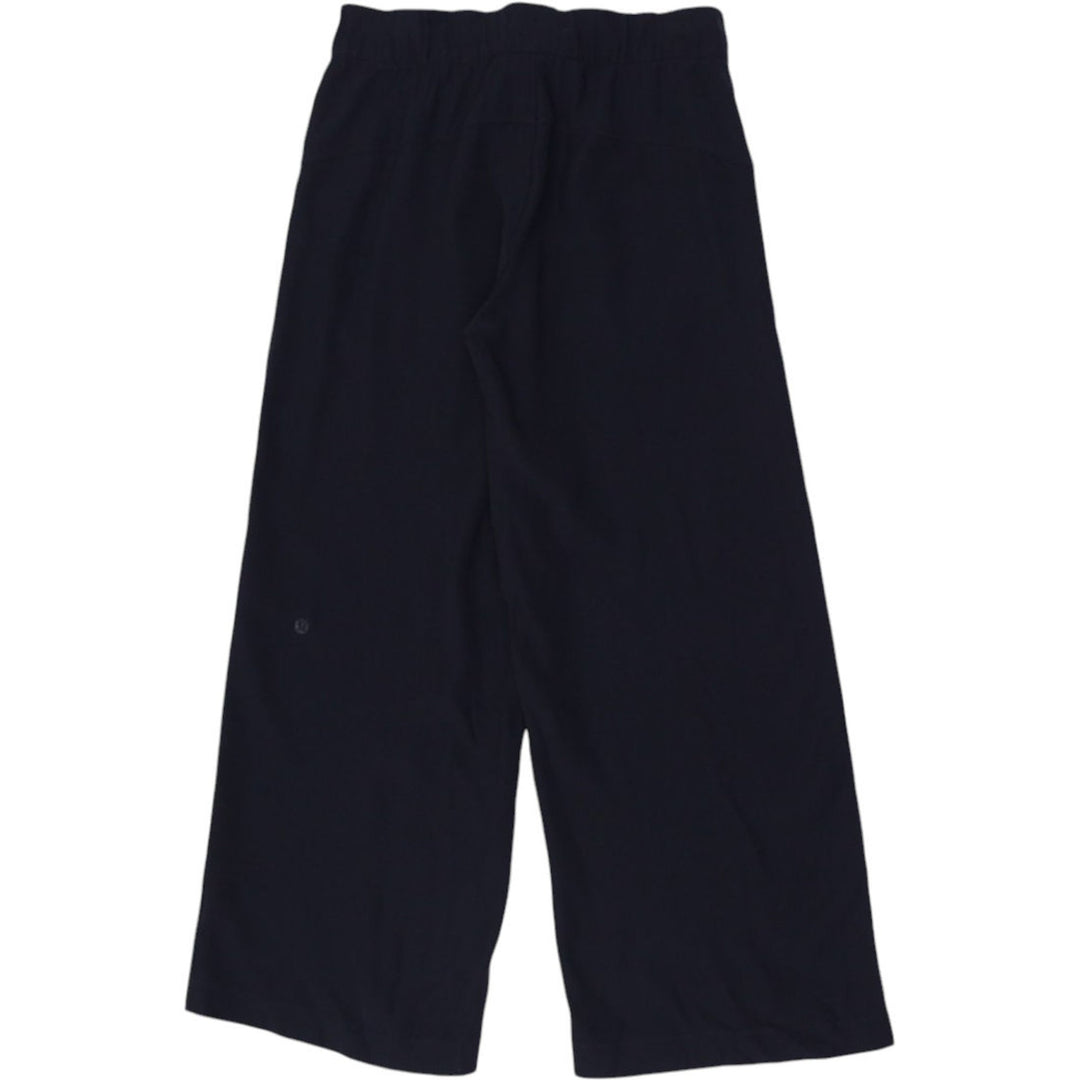 Ladies Lululemon Wide Leg Black Pants