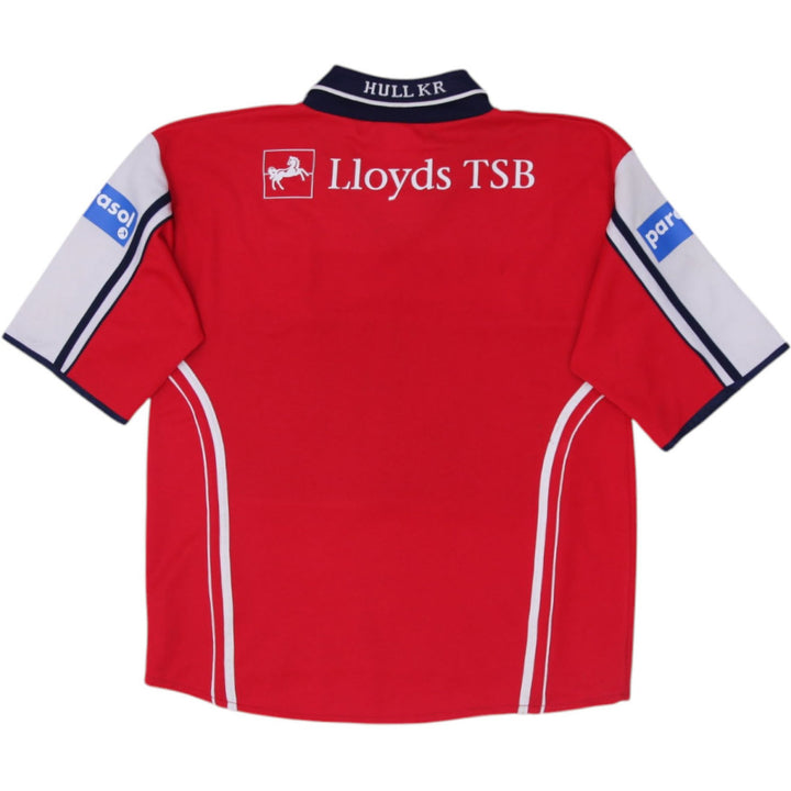 Mens 2007 Hull Kingston Rovers Home Rugby League Soccer Red Jersey M