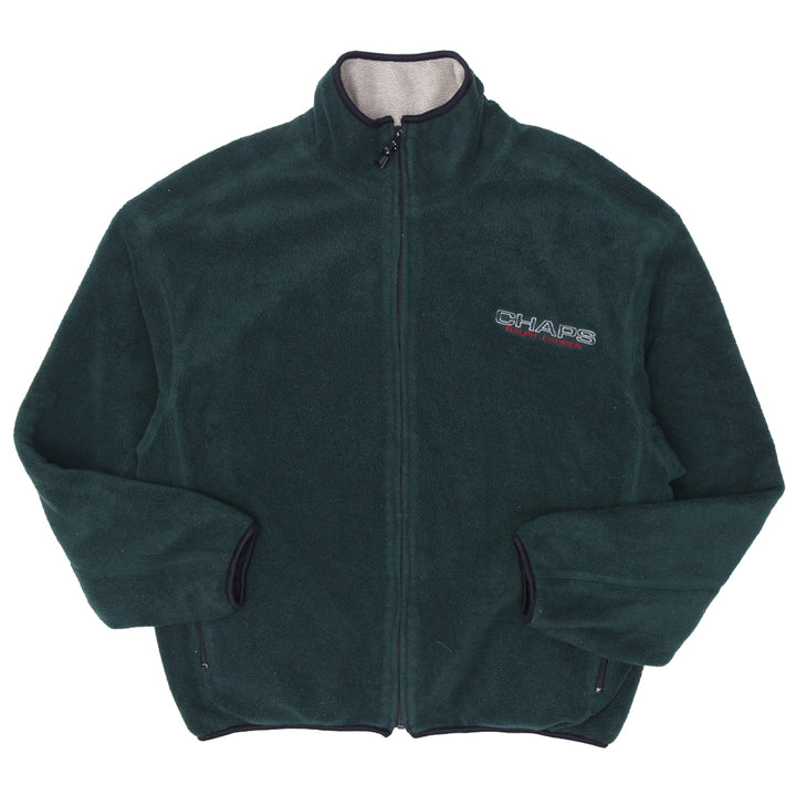 Vintage Chaps Ralph Lauren Full zip Fleece Jacket Size XL - Fashion Rerun Vintage Migration_Sweaters