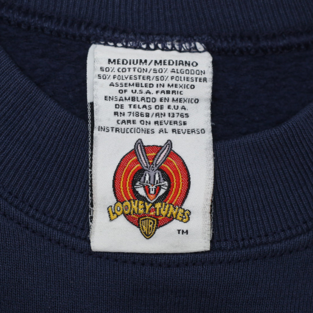 Vintage 1997 Looney Tunes Tazmanian Devil Crewneck Sweatshirt Size M - Fashion Rerun Vintage Migration_Sweaters