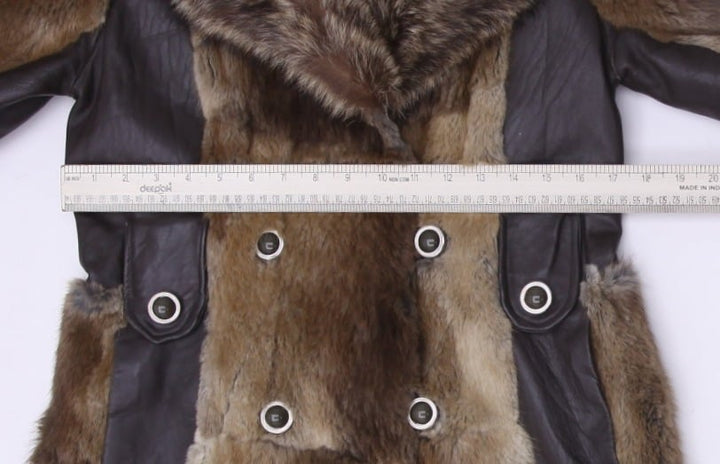Rare Vintage Eaton’s Fur Salon Mixed Fur & Leather Coat