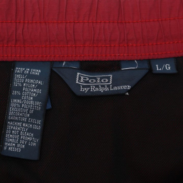 Vintage Polo by Ralph Lauren Canoe Slalom Board Shorts Red - Fashion Rerun Vintage Migration_Shorts