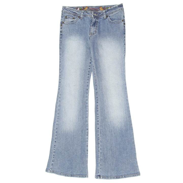 Y2K Floral Embroidered Bootcut Jeans