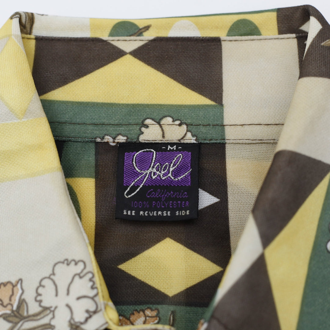 Joel California Geometric Floral Shirt Size M | Migration_Shirts - Back View | Fashion Rerun