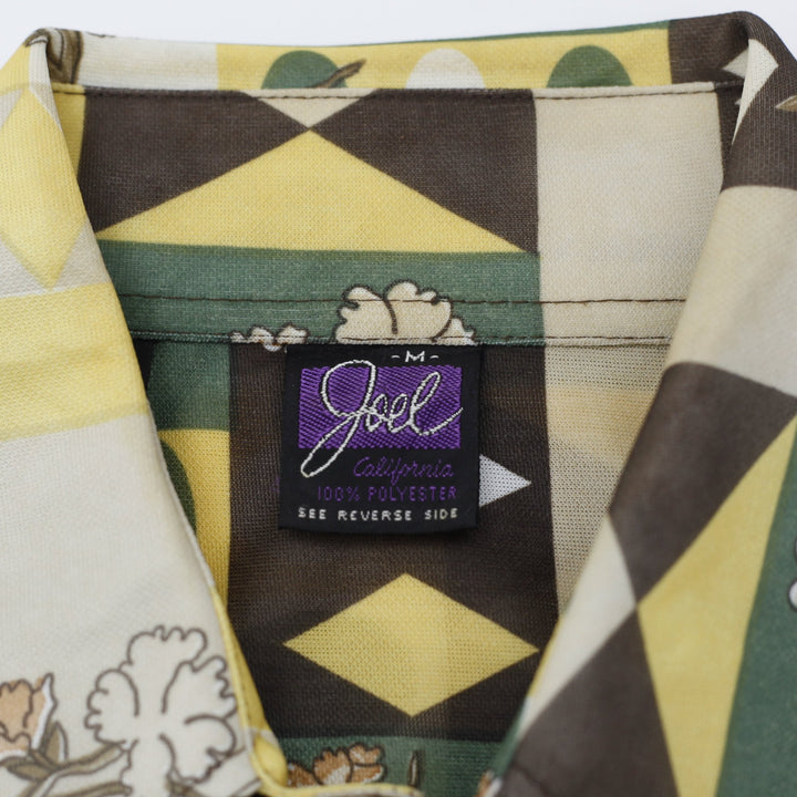 Joel California Geometric Floral Shirt Size M | Migration_Shirts - Back View | Fashion Rerun