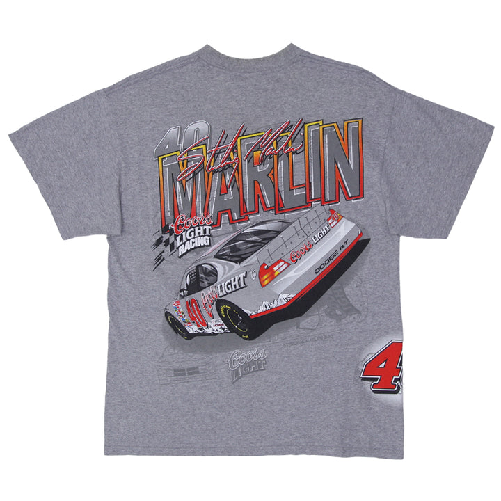 2001 Vintage Sterling Marlin Nascar Coors Light Racing AOP T-Shirt Delta L - Fashion Rerun Vintage Migration_T-Shirt