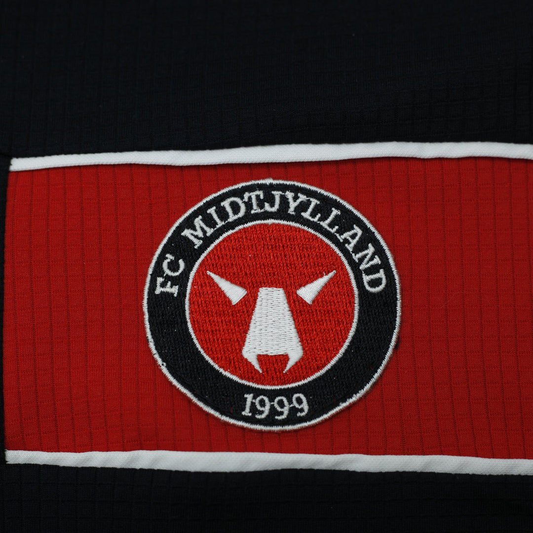 Vintage 99s-00s Puma FC Midtjylland Home Football Shirt Jersey Size L