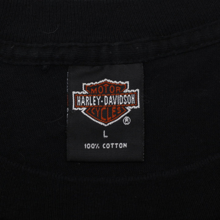 Vintage 1996 Harley-Davidson Christmas Santa T-Shirt Size L