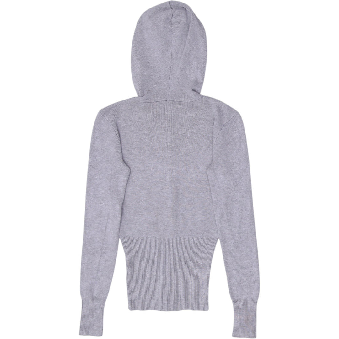Y2K Ladies Guess Full Zip Sparkle Hoodie Size XS