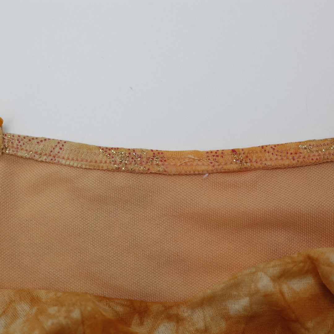 Y2K Ladies Lace Floral Sleeveless Dress Size S