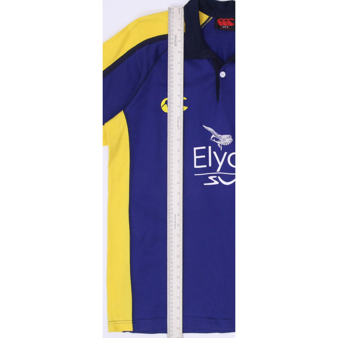 Vintage Mens 2006/07 Canterbury ASM Clermont Auvergne Elyo Suez Rugby T-Shirt