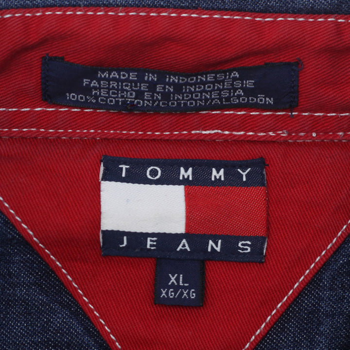Vintage Tommy Hilfiger Sport Tech Denim Shirt - Fashion Rerun Vintage Migration_Shirt