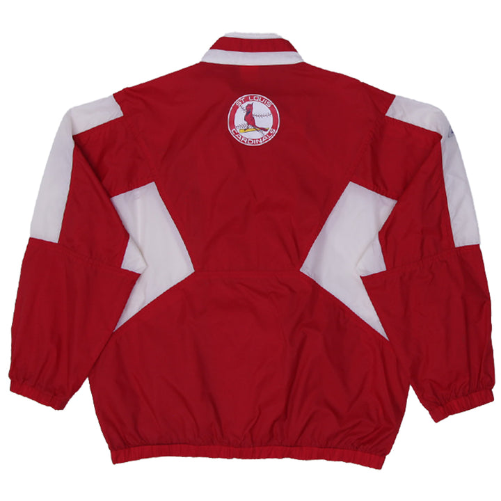 Vintage St. Louis Cardinals Apex One Throwback Retro Dugout Windbreaker Jacket