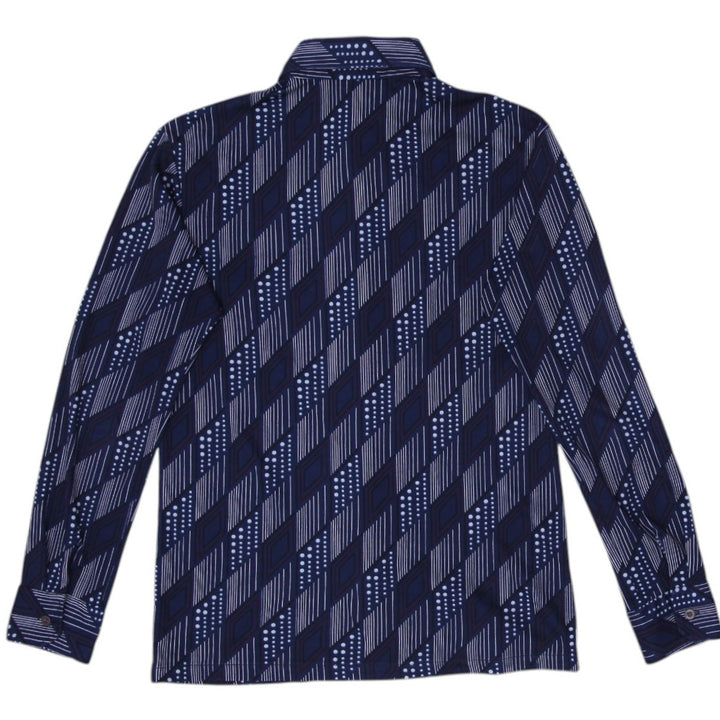 St Michael Geometric Print Shirt Size M