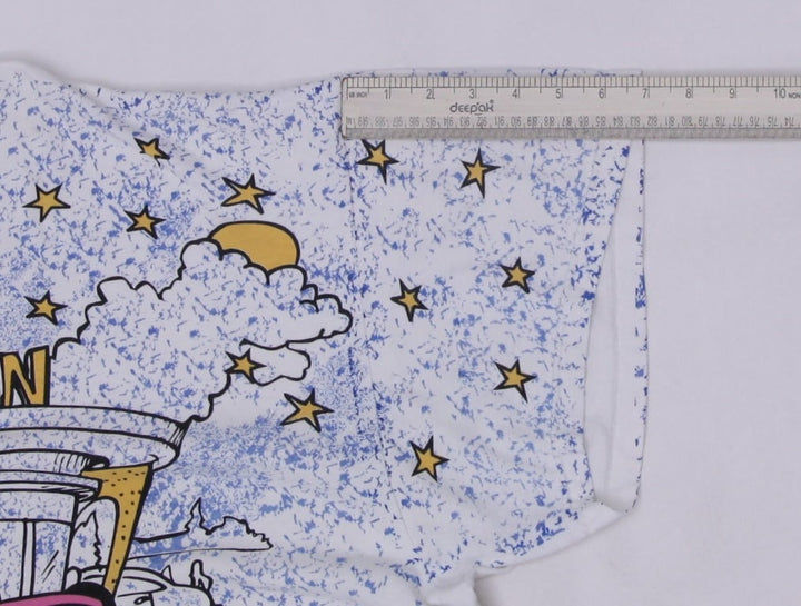 Vintage 90s Disney Mickey Mouse Shirt All Over Print Minnie’s Drive In AOP | Migration_T-Shirts - View 12 | Fashion Rerun