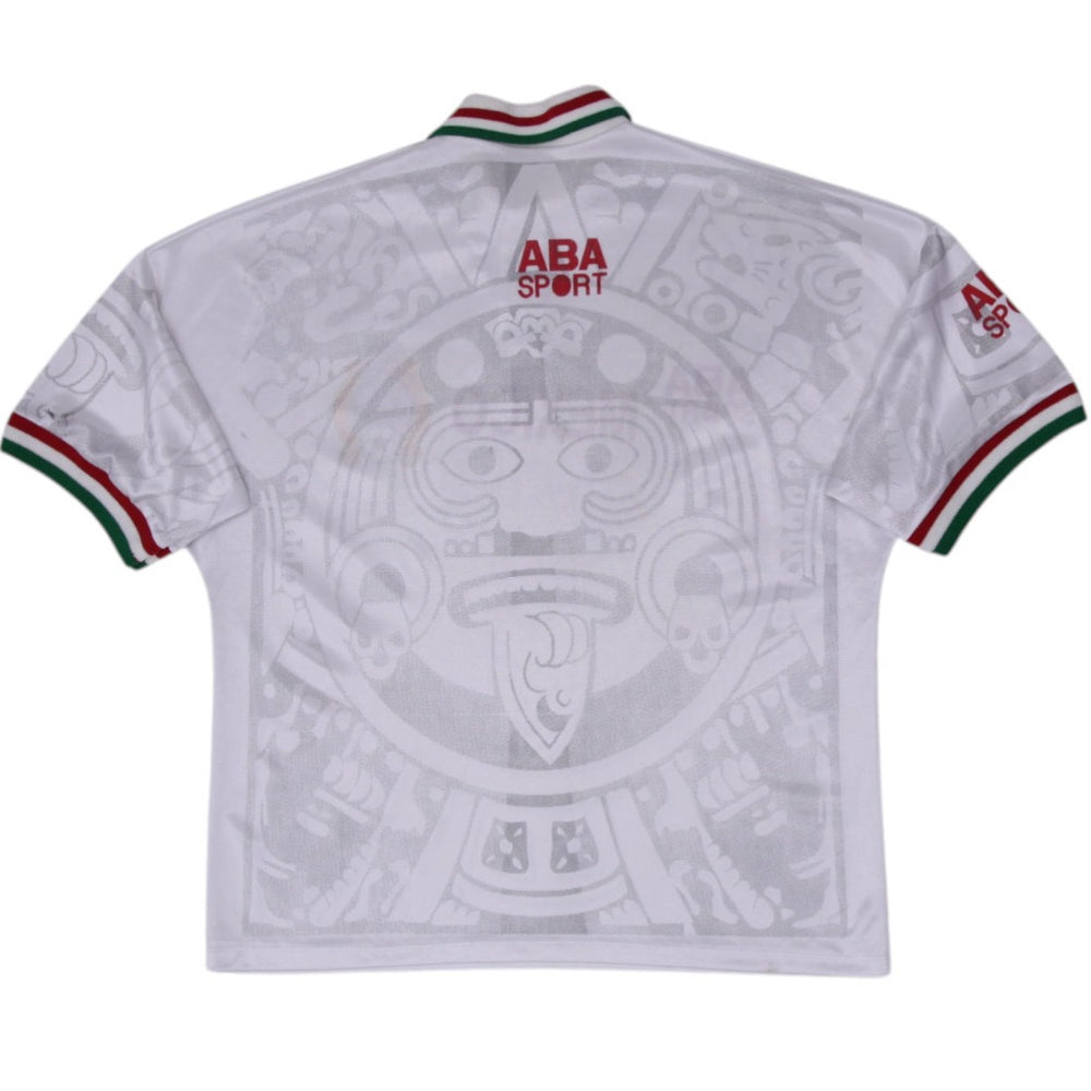 Vintage 1998-99 Mexico Team Soccer Football Shirt Jersey Away Size S | Migration_Jerseys - Side View | Fashion Rerun