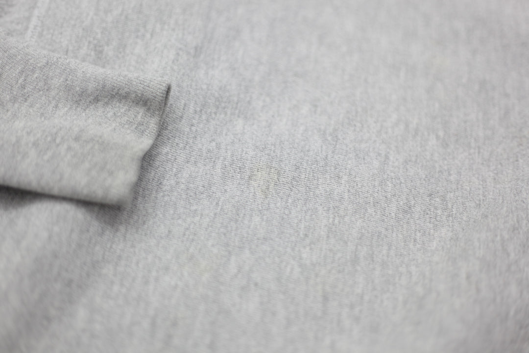 Vintage Champion Logo Reverse Weave Gray Sweatshirt