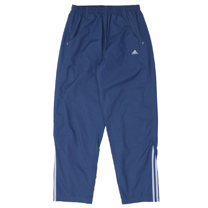 Vintage Mens Embroidered Adidas Logo Track Pants Elastic Waist