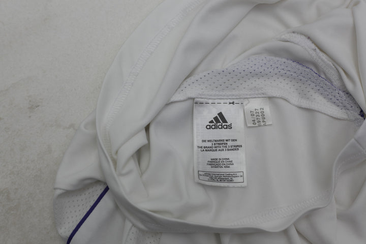 Mens Real Madrid 2007 2008 Authentic Adidas Home Football Soccer Jersey