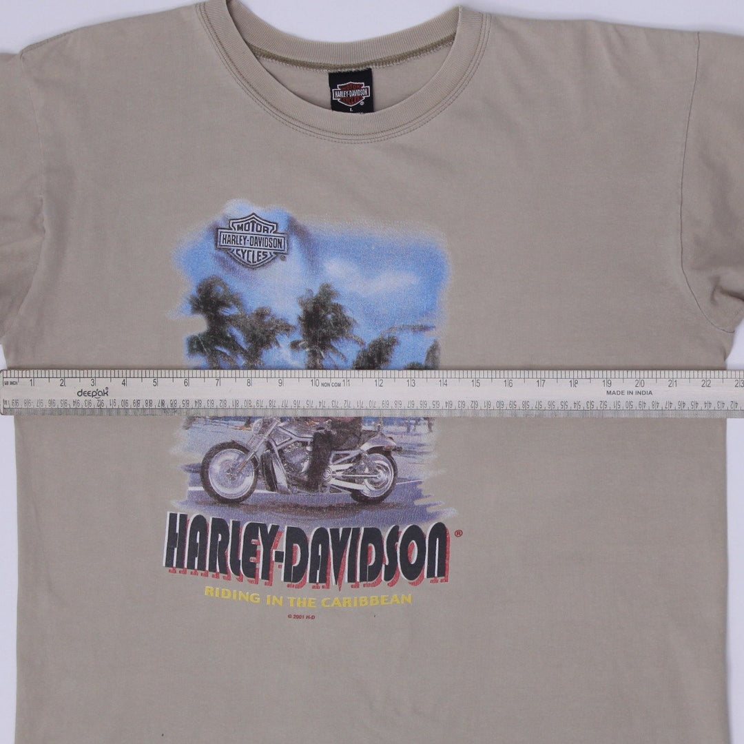 Vintage 2000s Harley Davidson Bar & Shield T-Shirt Size L