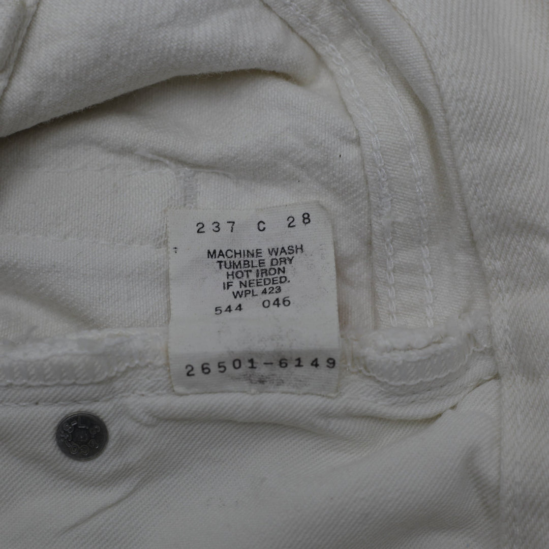 Levi's Off White Straight Jeans Size 13 | Migration_Jeans MJ DROP - Detail View | Fashion Rerun