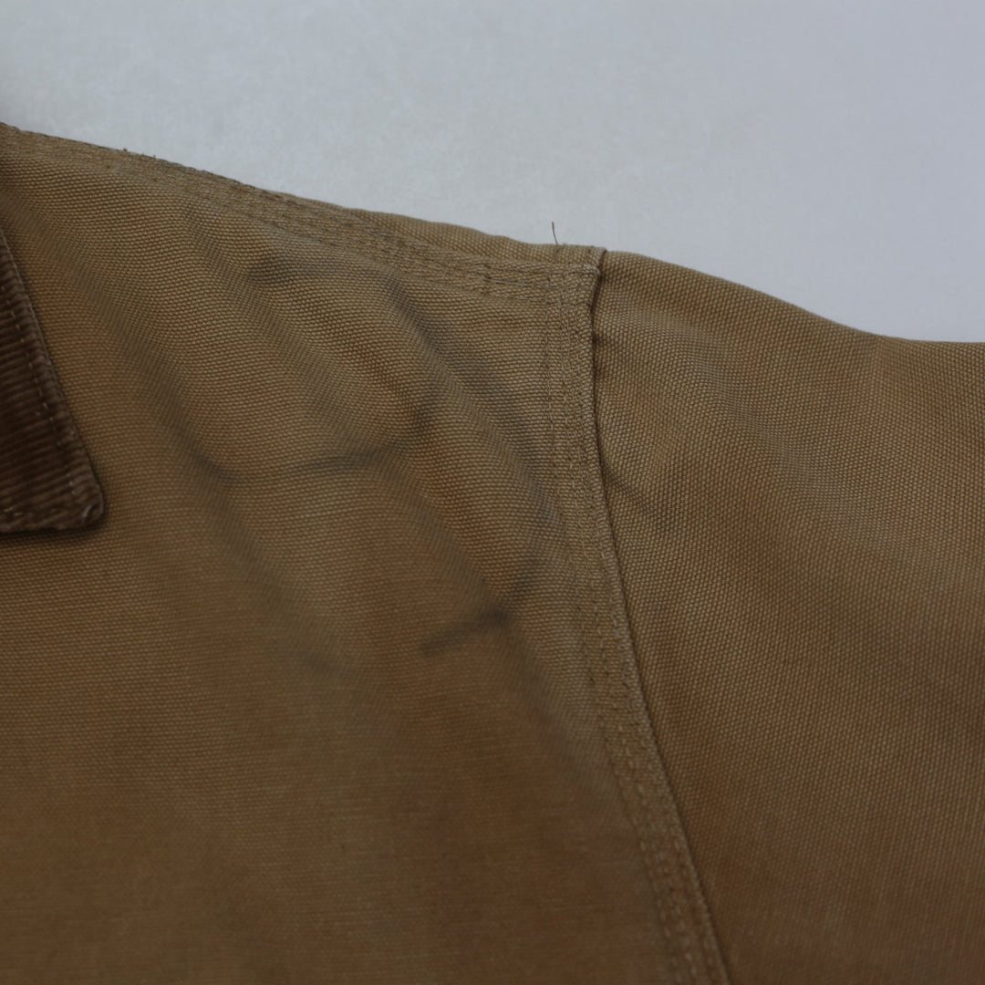 Vintage Brown 1989 “100 Years” Carhartt Blanket Lined Chore Coat Jacket | Migration_Jacket UAENAT20 - Detail | Fashion Rerun