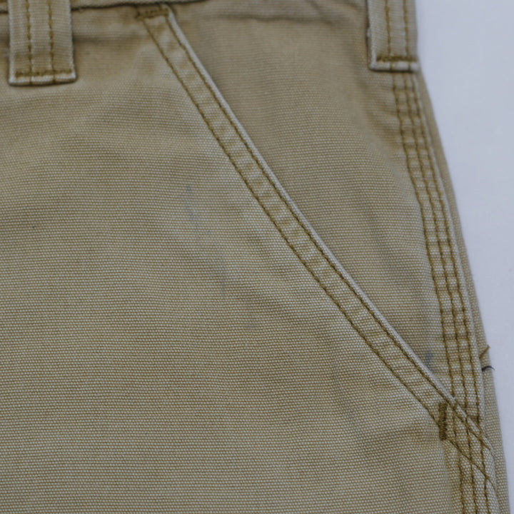 Mens Carhartt Relaxed Fit Rigby Canvas Work Shorts Size 34