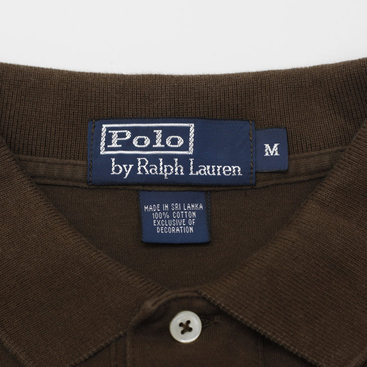 Polo Ralph Lauren Embroidered Cotton Casual Polo Shirt Size M | Migration_T-Shirts - Back View | Fashion Rerun