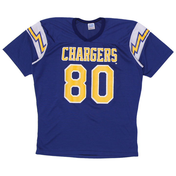 Vintage #80 Kellen Winslow San Diego Chargers 80s Football Jersey NFL