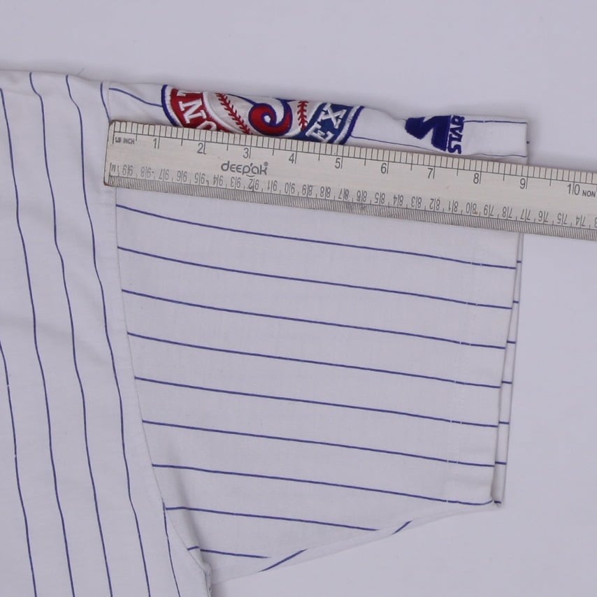 Vintage 90s Starter Montreal Expos Baseball Pinstripe MLB Jersey Size XL