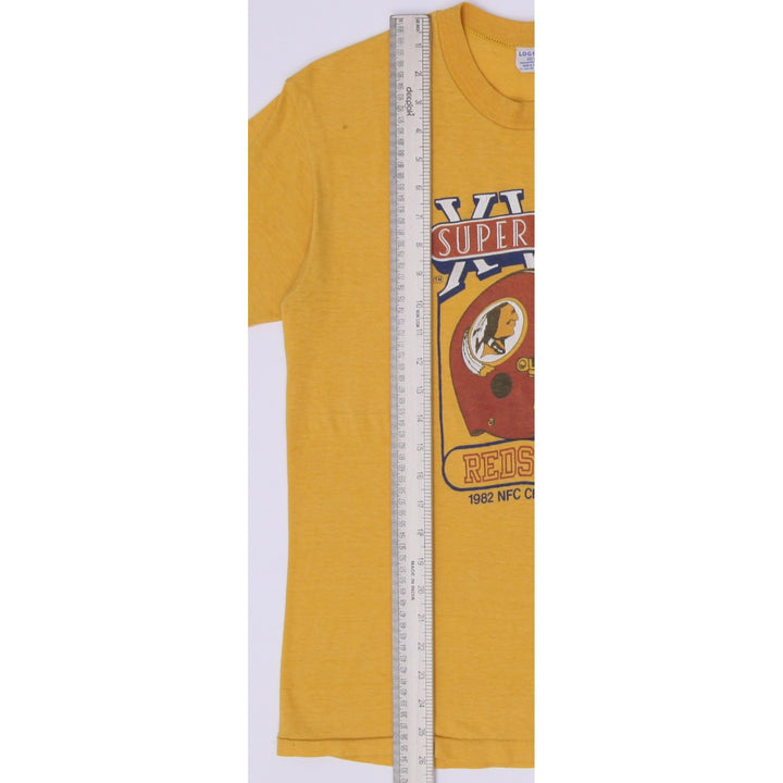 Vintage Logo 7 1982 Washington Redskins NFC Champions Super Bowl XVII S.Stitch