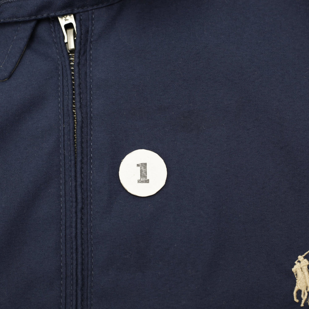Vintage Polo By Ralph Lauren Navy Harrington Jacket Size XL