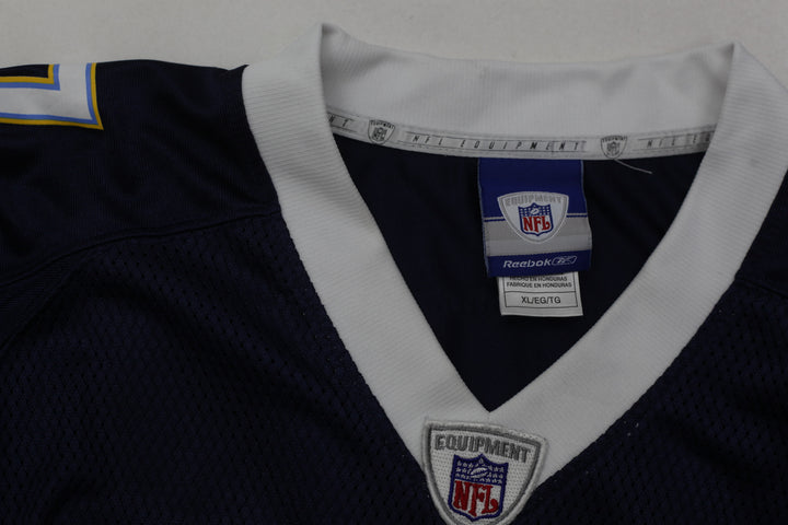 Mens NFL Reebok Chargers #17 Rivers Mesh Jersey - Fashion Rerun Vintage Migration_Jersey