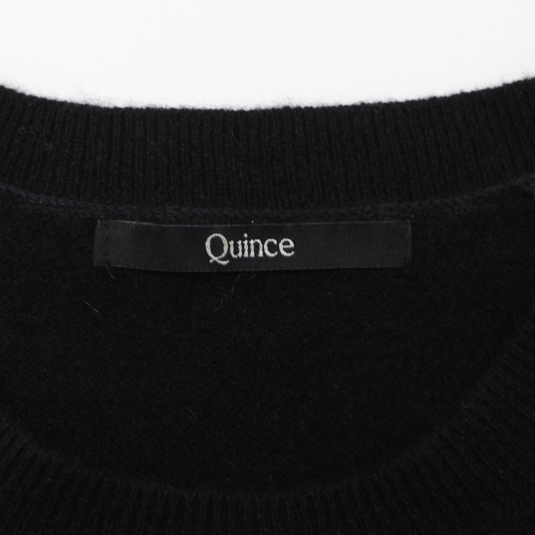Y2K Ladies Quince Cashmere Short Sleeve Top Size M