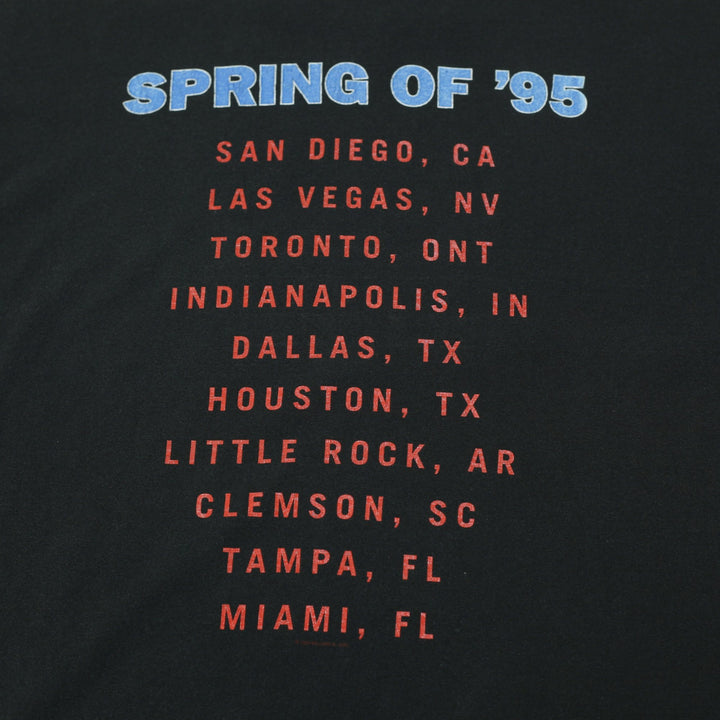 Vintage 1995 Elton John & Billy Joel Spring Tour T-Shirt Made in USA Size XL | Migration_T-Shirts - View 6 | Fashion Rerun