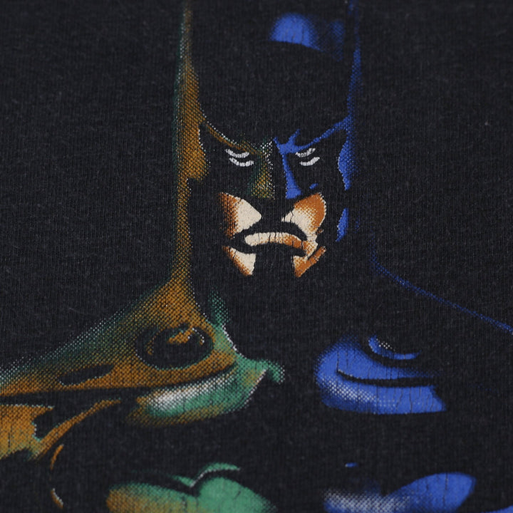 Vintage 1995 Batman & Robin DC Comics Graphic T-Shirt Novel Teez Large