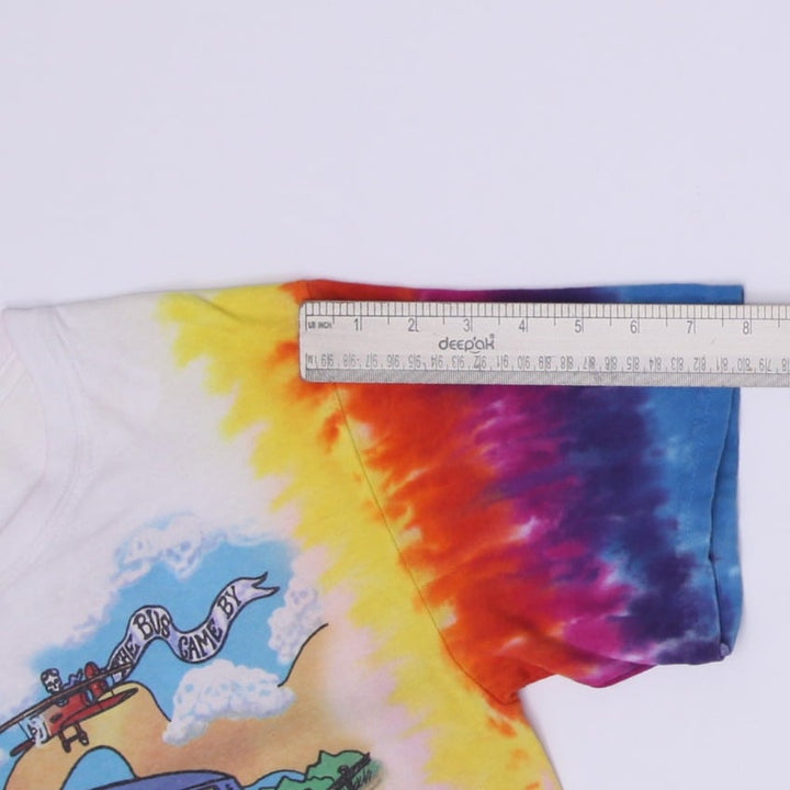 Vintage Mens Liquid Blue Grateful Dead "Summer Tour 92" Tour Bus T-Shirt Size S