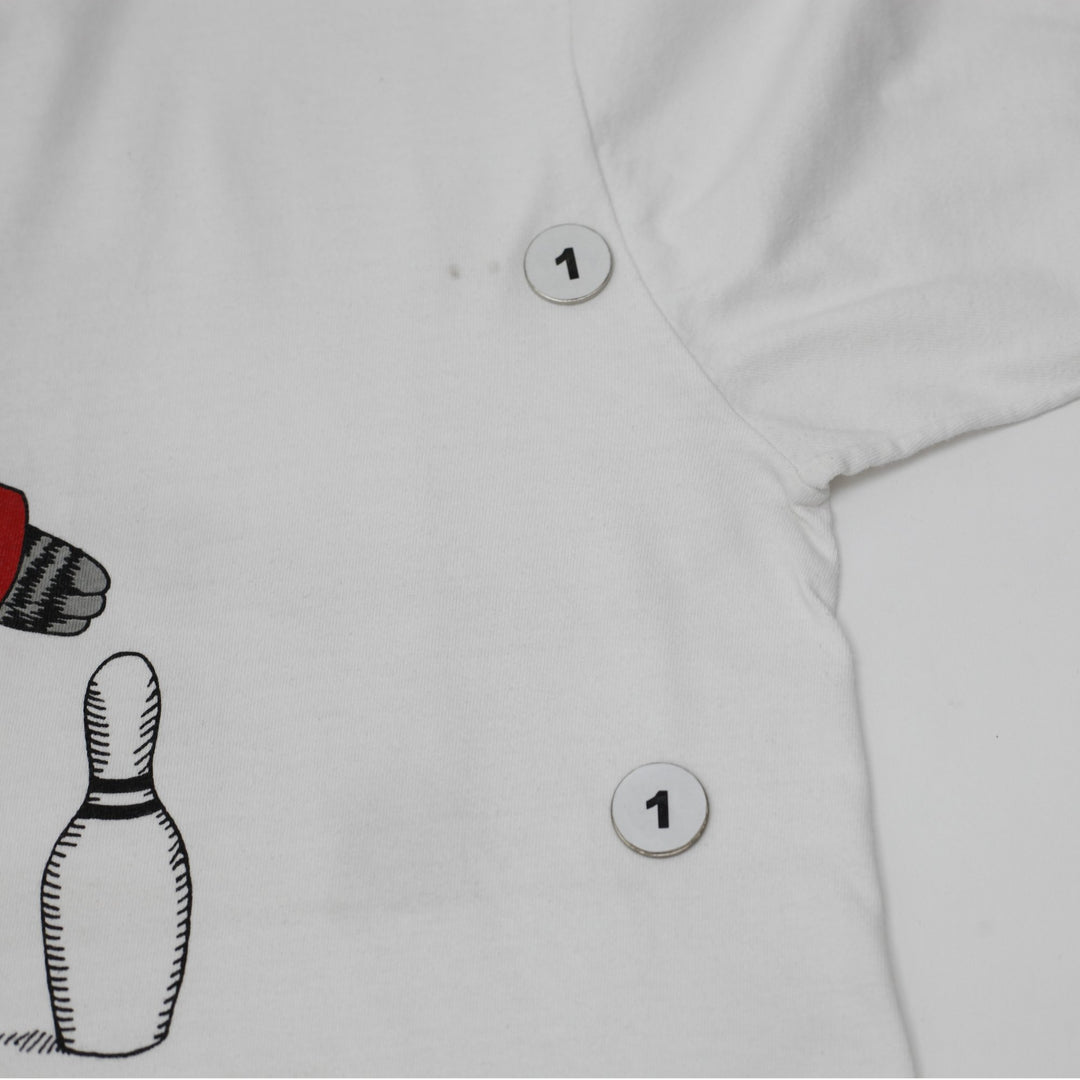 Vintage Crazy Shirts Hawaii 1980s B. Kliban Bowling Cat S.Stitch T-Shirt XL