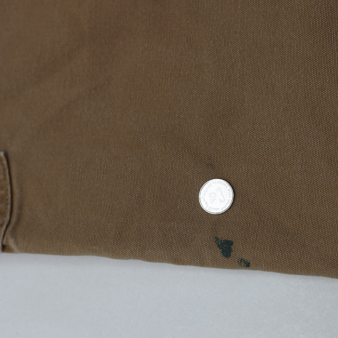 Mens Carhartt B01-BRN Loose Original Fit Double Knee Carpenter Work Pants Made In USA - Fashion Rerun Vintage Migration_Pants