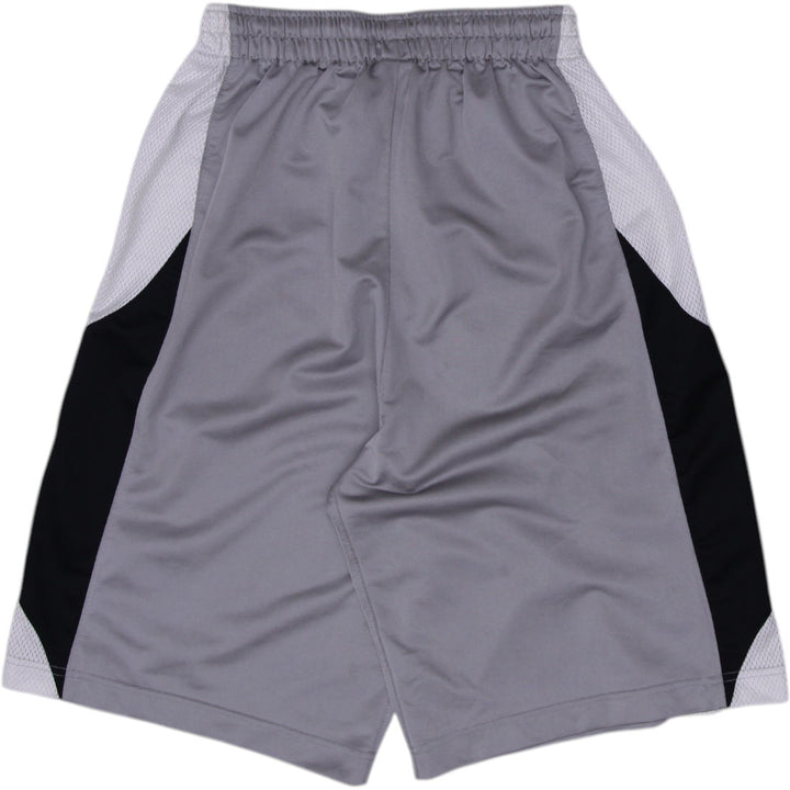 Jordan Black White Basketball Polyester Athletic Shorts Size S | Migration_Shorts - Side View | Fashion Rerun