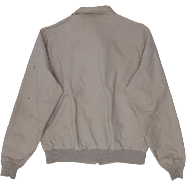 Vintage 1980s L.L.Bean Canvas Bomber Jacket Made In USA Size L