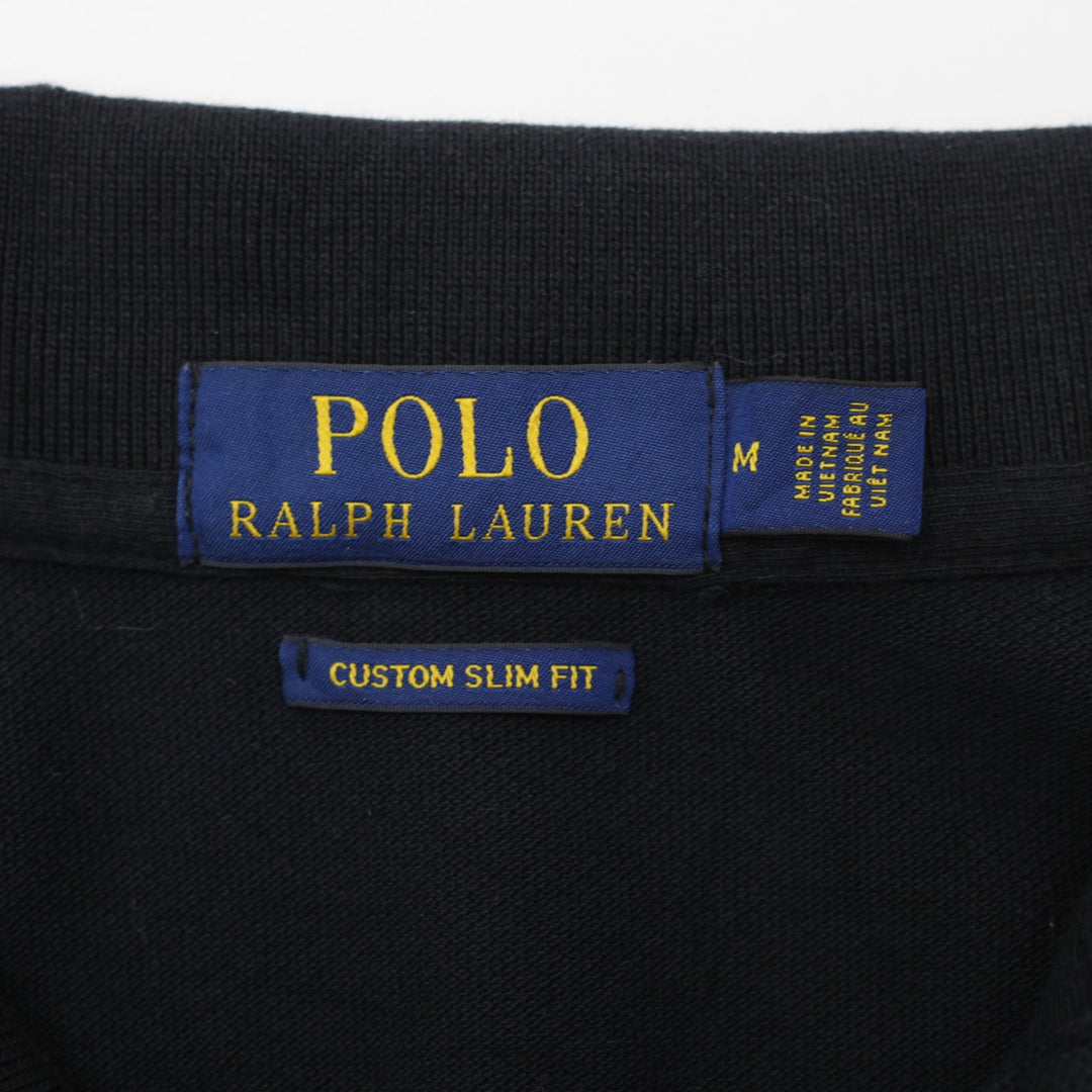 Ralph Lauren Custom Slim Fit Polo Shirt Size M | Migration_T-Shirts - Back View | Fashion Rerun