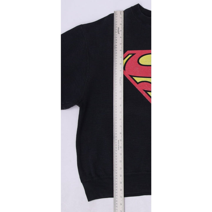 Vintage 90s DC COMICS Superman Big S Graphic Crewneck Sweatshirt Size XXL | Migration_Sweatshirts - View 6 | Fashion Rerun