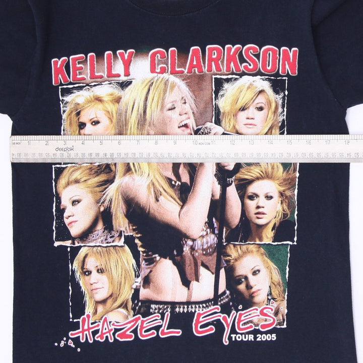Vintage Anvil 2005 Kelly Clarkson "Hazel Eyes" Tour T-Shirt Size S