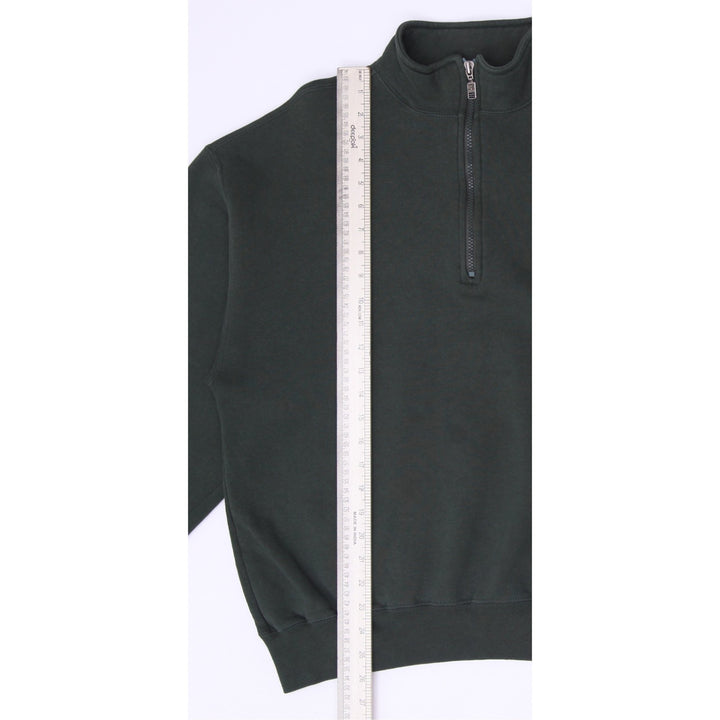 Vintage 90s Russell Athletic Quarter Zip Pullover Sweatshirt Size L