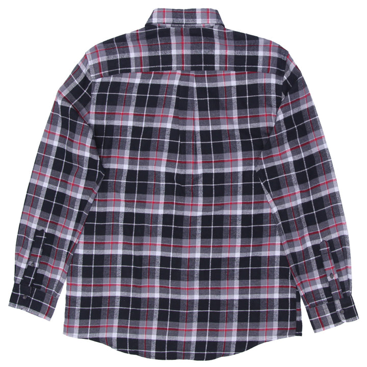 Mens Chaps Performance Long Sleeve Flannel Shirt