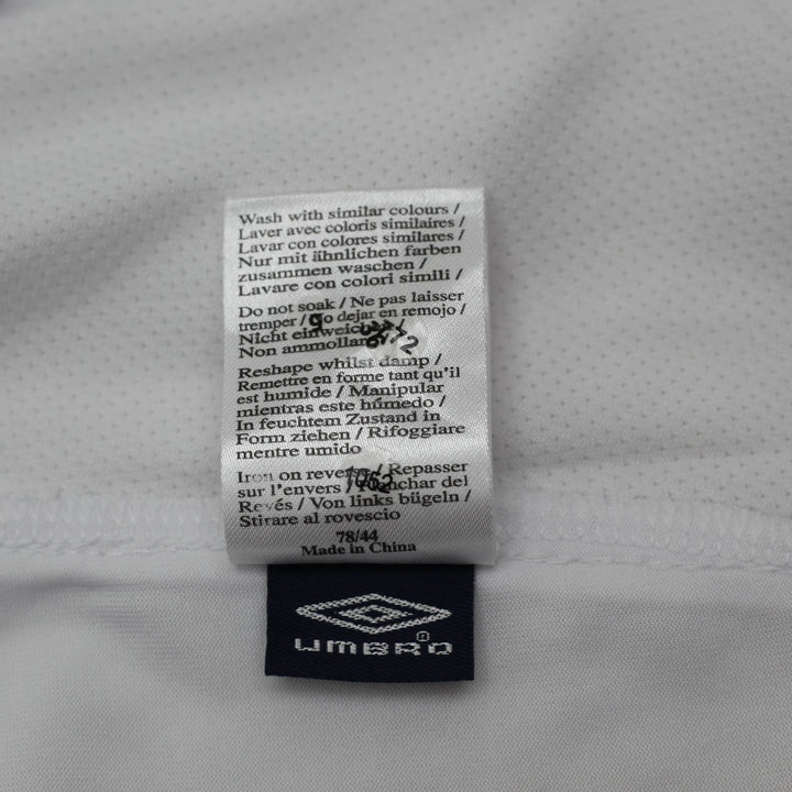 Vintage Umbro England Football 2007-2009 Home Jersey Size Large