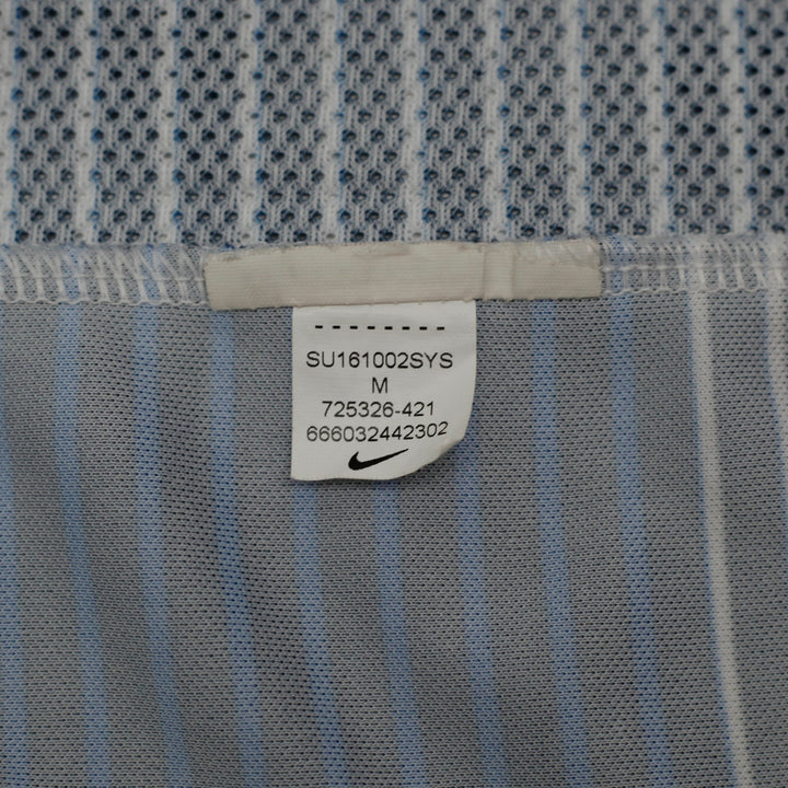 Mens Nike 2016 France FFF Striped Pre Match Jersey Size M