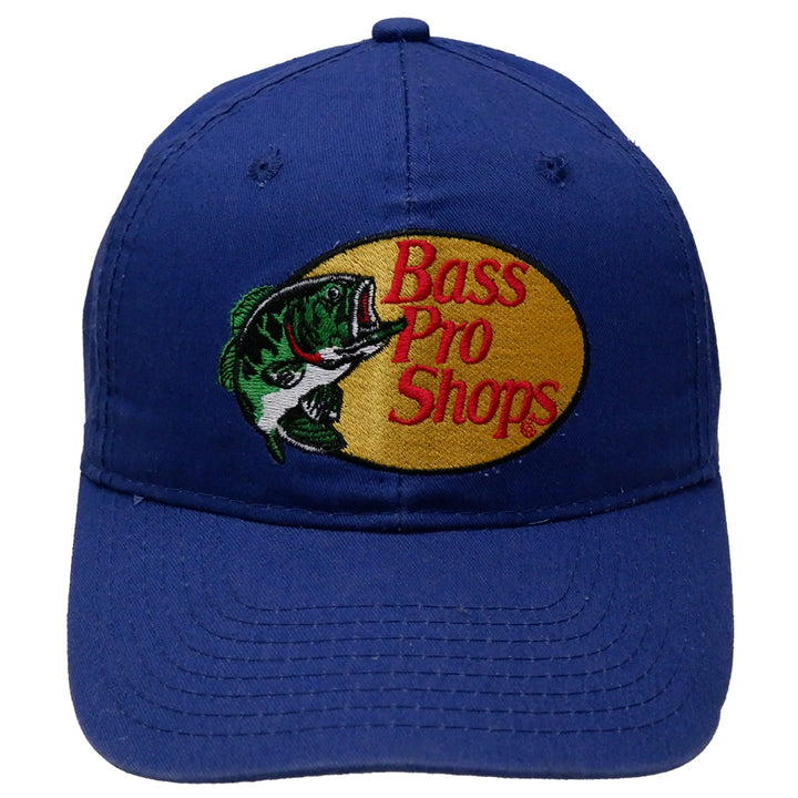 Mens Bass Pro Shops Blue Fishing Cap